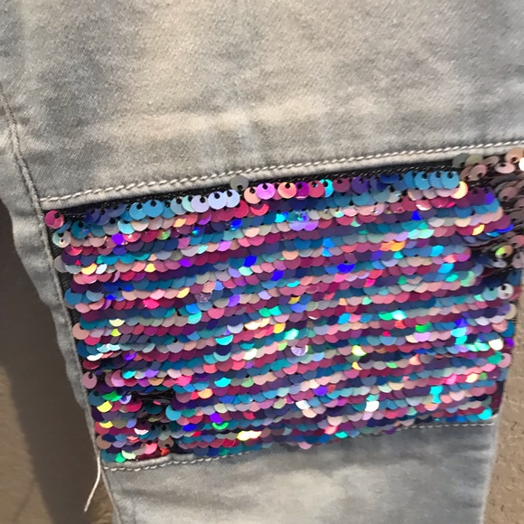 NWOT switch sequin knee girls 10/12 - Picture 4 of 6